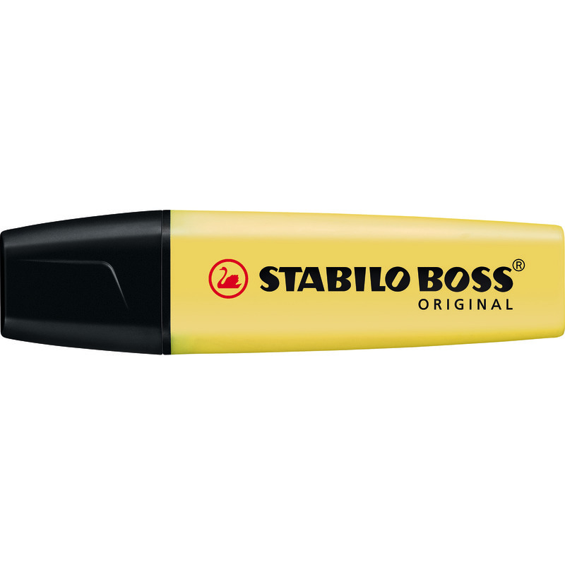 STABILO BOSS Textmarker ORIGINAL Pastell - gelb