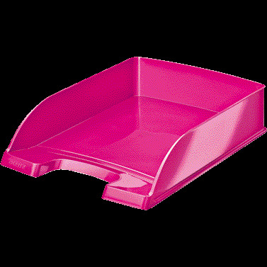 LEITZ WOW Briefkorb Plus - pink