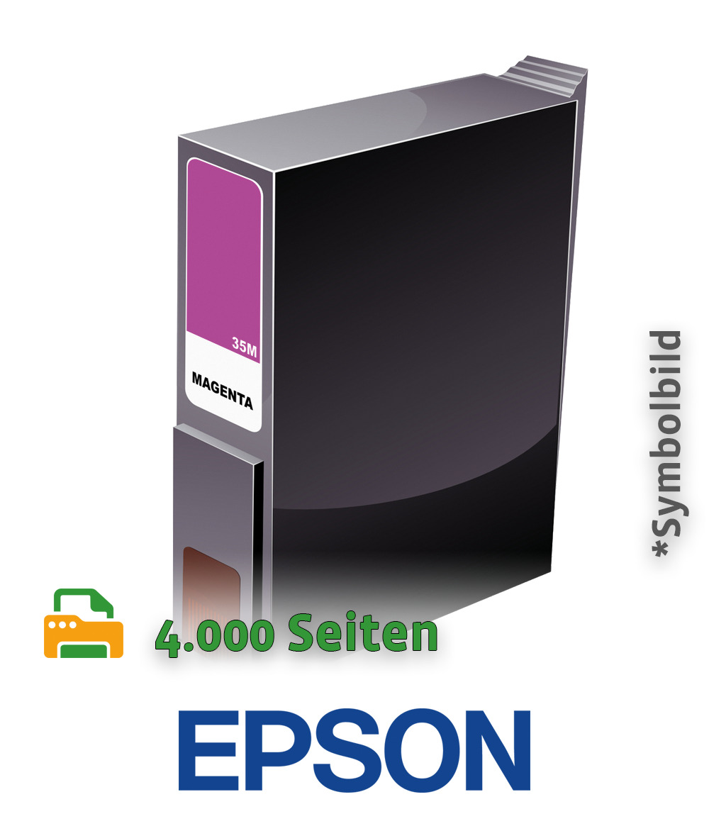 Tintenpatrone EPSON WF-5xxx Series Ink Cartridge XXL Magenta , 4000 Seiten, (C13T789340)