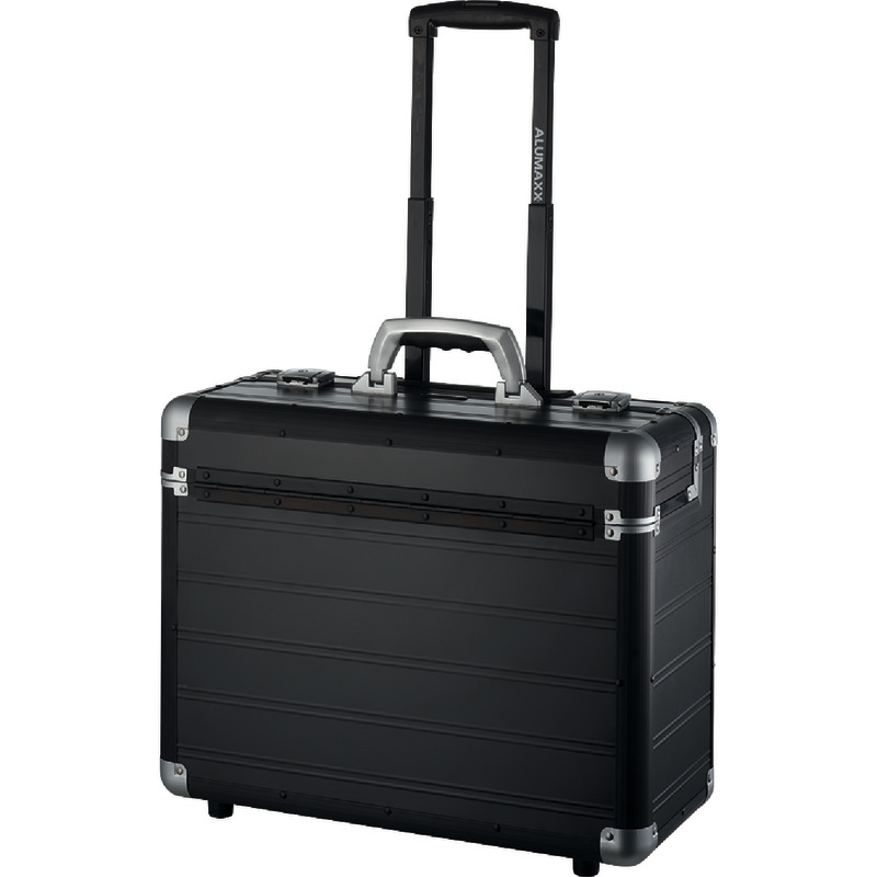 ALUMAXX Pilotenkoffer DISCOVERY, mit Trolley - schwarz