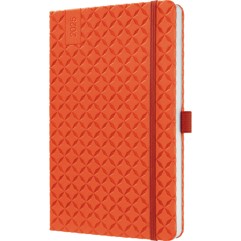 Sigel Wochenplaner Jolie® Hardcover, 2025, ca. DIN A5 - orange