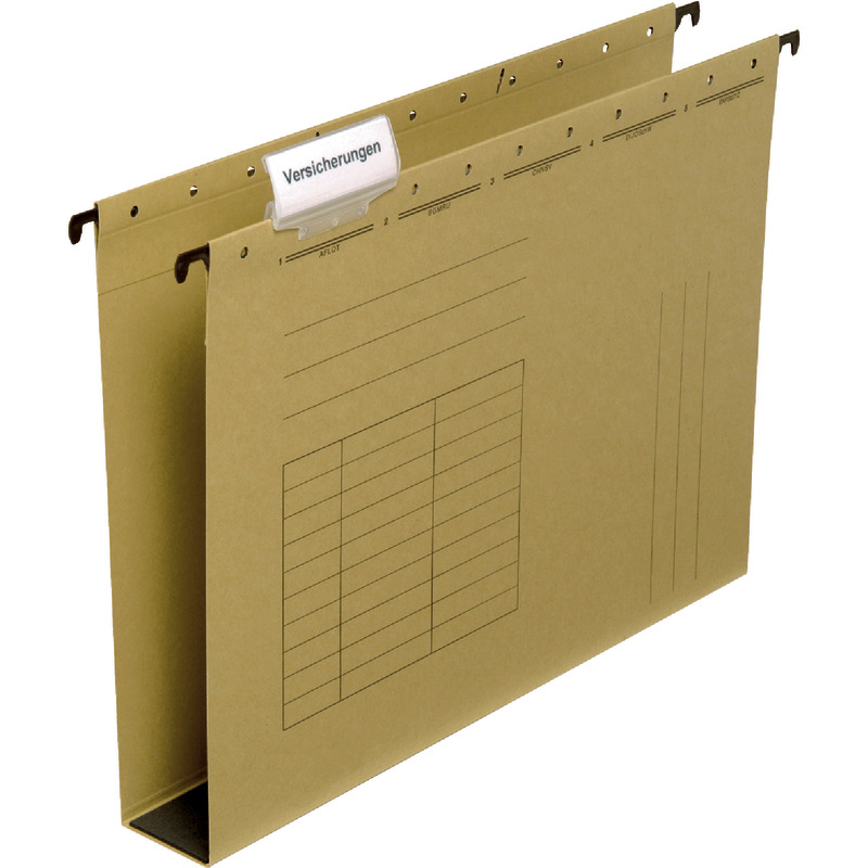 SoldanPlus Hängesammler, mit stabilem Hartpappe-Stehboden, Bodenbreite 40 mm