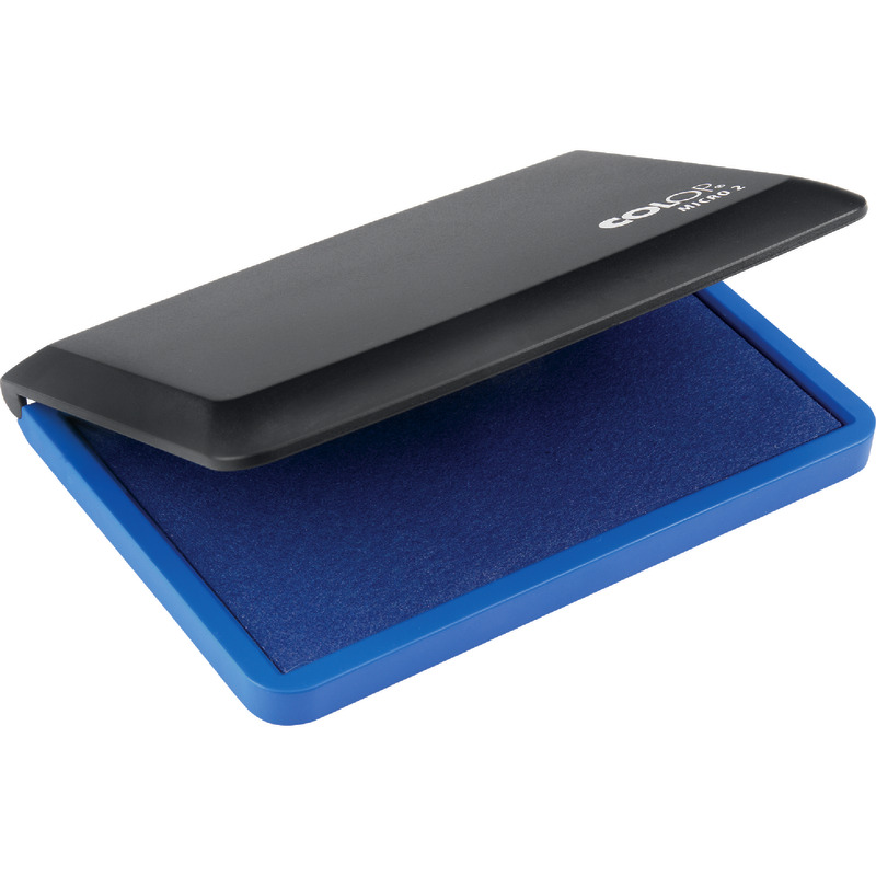COLOP Stempelkissen Micro 2, stabiles Kunststoffgehäuse - blau