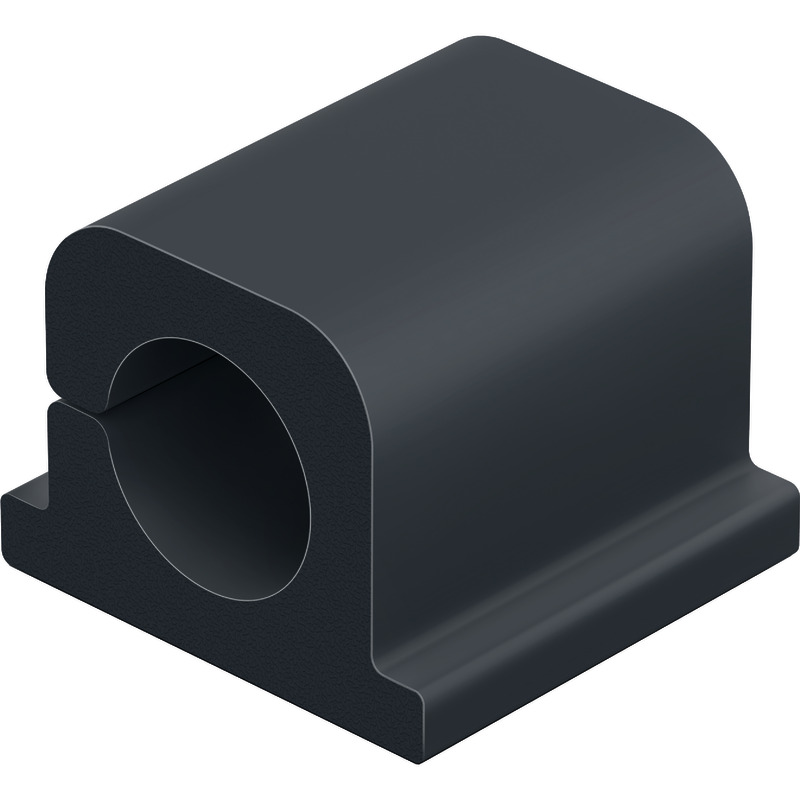 DURABLE Kabelclip CAVOLINE® CLIP PRO 1, 6 Stück - graphit