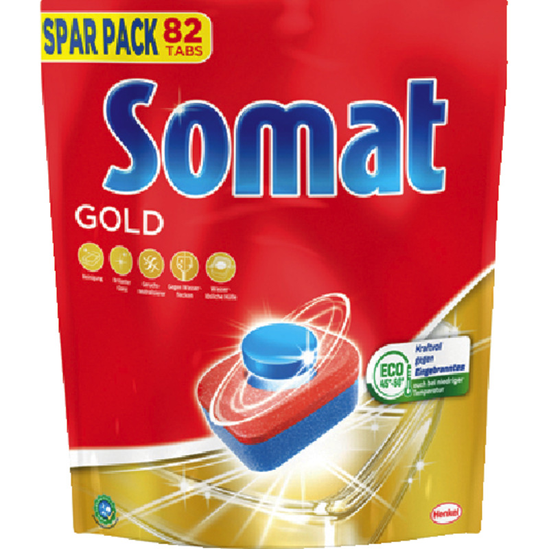Somat Gold Geschirrspülmittel-Tabs, 82er Sparpack