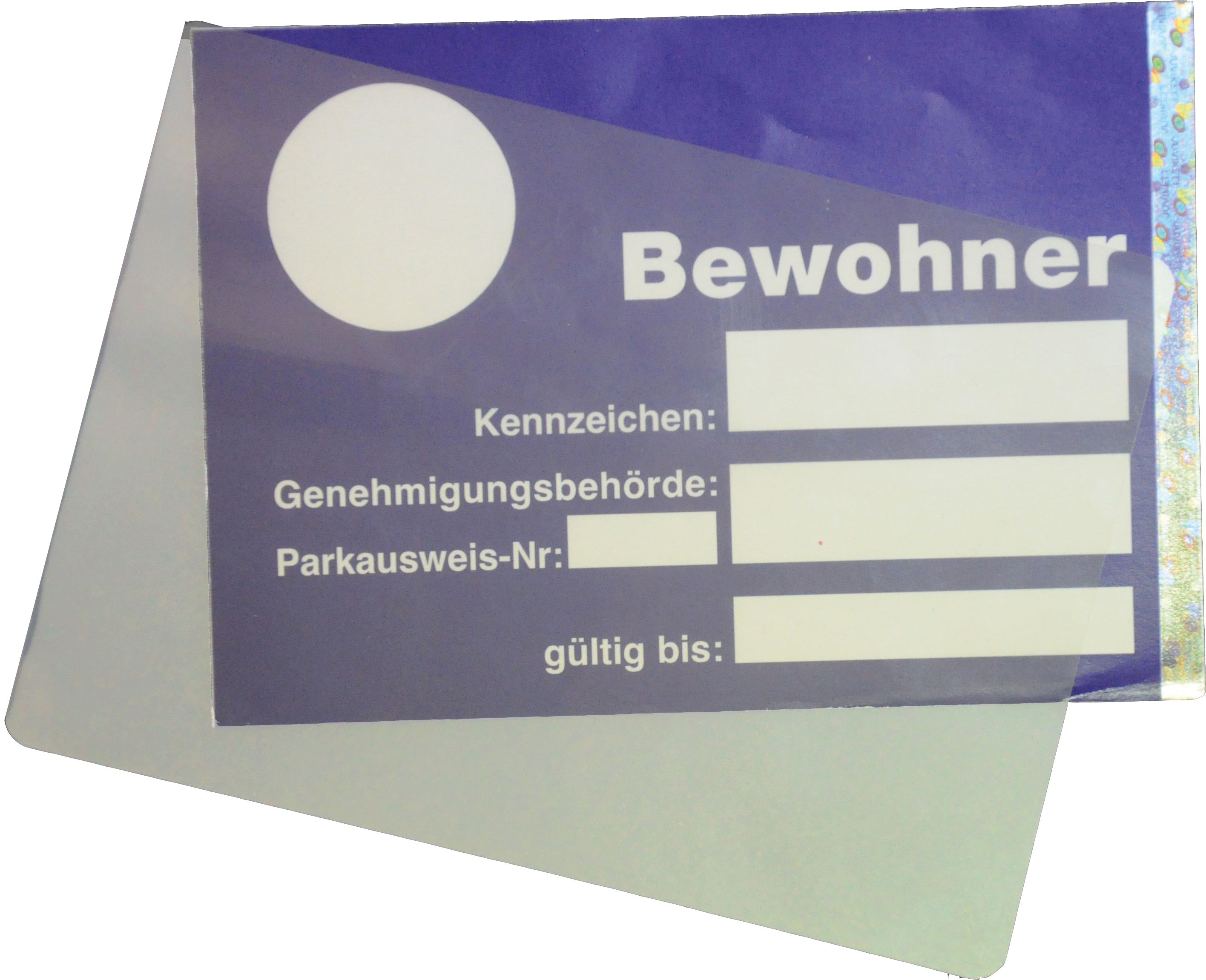 Laminierfolie für Parkausweise, A6, Heißlaminiertaschen, ohne Fenster