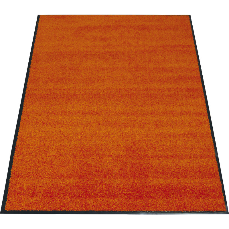 miltex Schmutzfangmatten Eazycare, B x L: 1.200 x 1.800 mm - orange