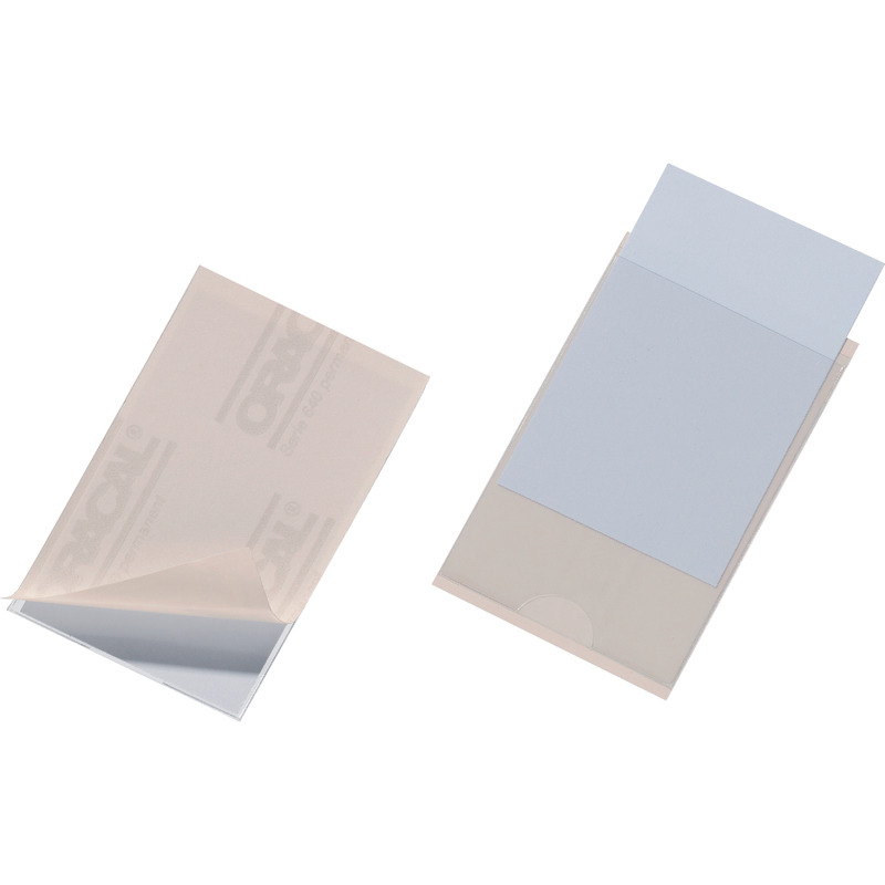 DURABLE Visitenkartenhüllen Pocketfix 807919