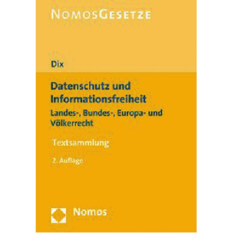 Datenschutz und Informationsfreiheit