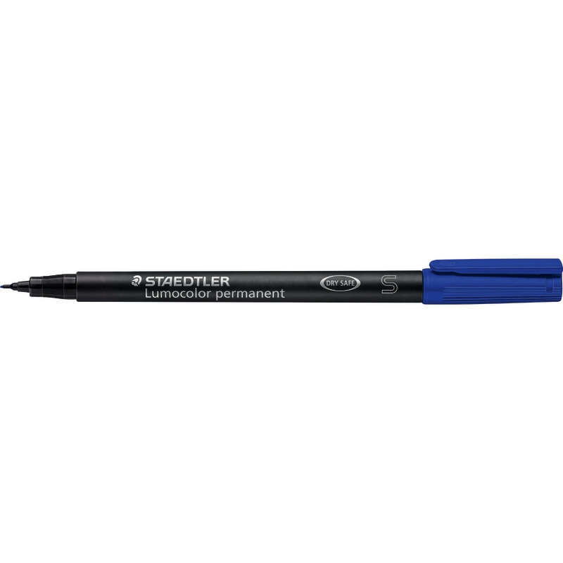 STAEDTLER Folienstifte Lumocolor® 313 S, permanent, Einzelfarben - blau