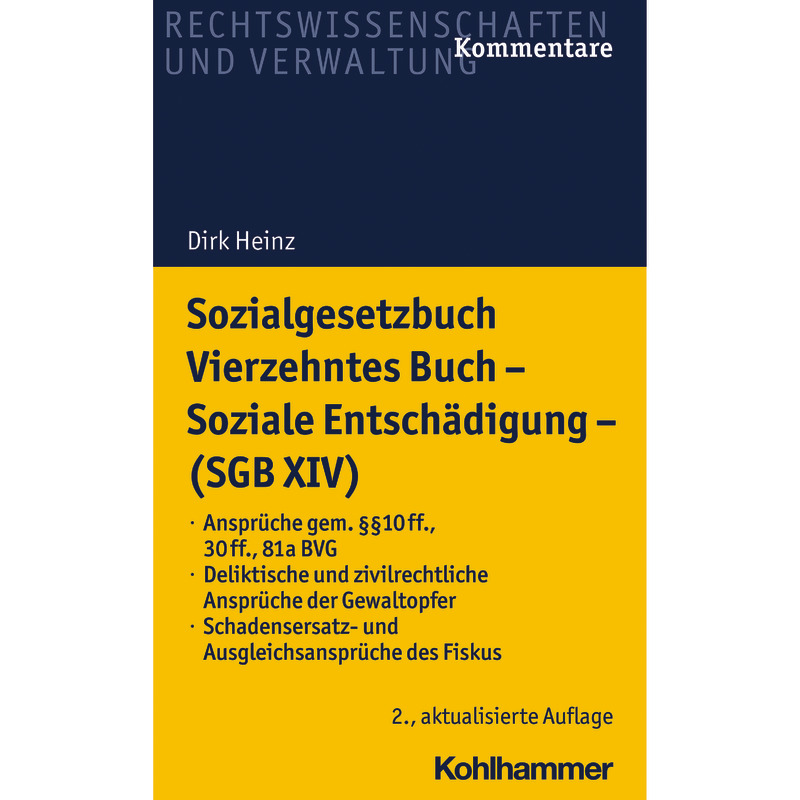 Sozialgesetzbuch Vierzehntes Buch - Soziale Entschädigung - (SGB XIV)