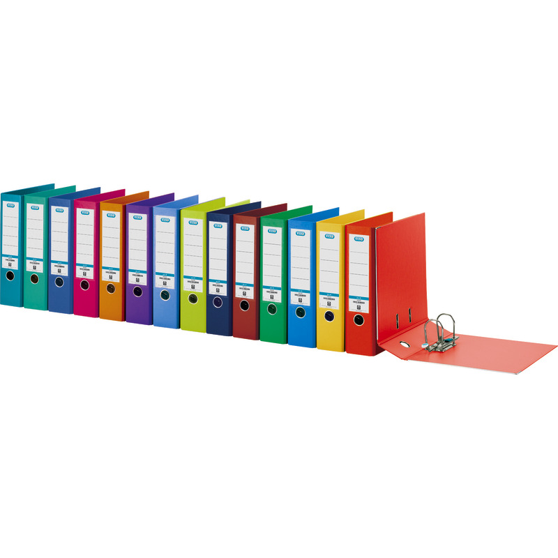 ELBA Kunststoff-Ordner smart PP/PP DIN A4, Rückenbreite 80 mm - grau