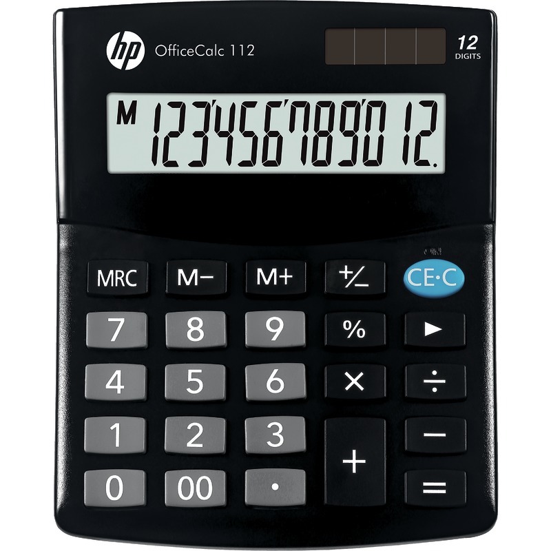 HP Tischrechner OfficeCalc 112 lite series, 12 Ziffern