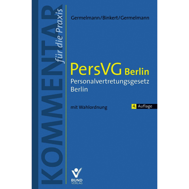 PersVG Berlin - Personalvertretungsgesetz Berlin