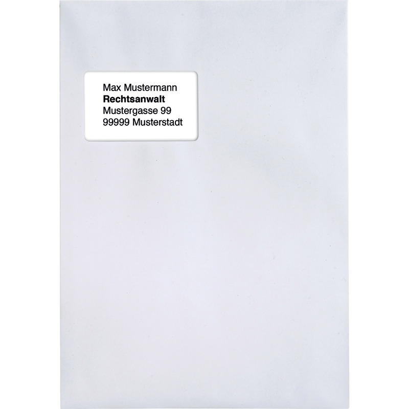 Envirelope Versandtasche DIN C4, haftklebend, weiß, mit Fenster, Pack: 250 Stück Envirelope Versandtasche DIN C4, haftklebend, weiß, mit Fenster, Pack: 250 Stück