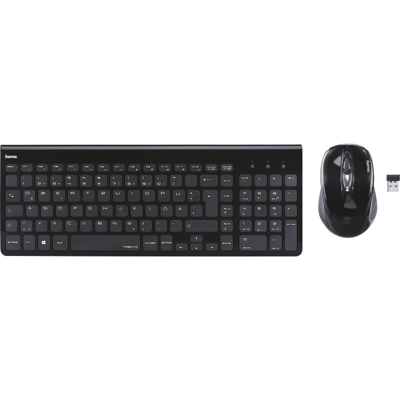 Hama Funk-Tastatur- / Maus-Set Trento Hama Funk-Tastatur- / Maus-Set Trento