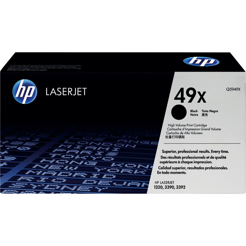 hp Toner Q5949X, schwarz