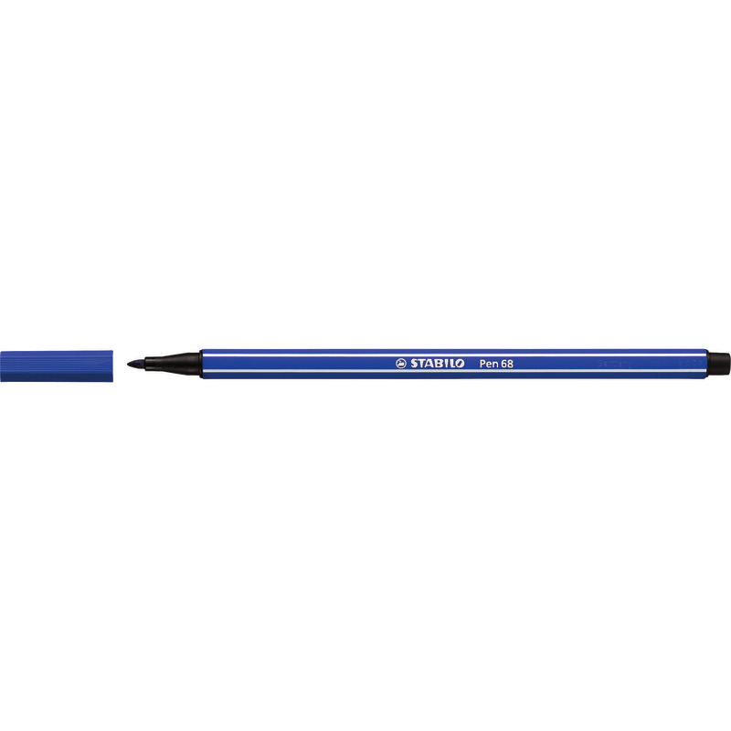 STABILO Premium-Filzstift Pen 68 - blau