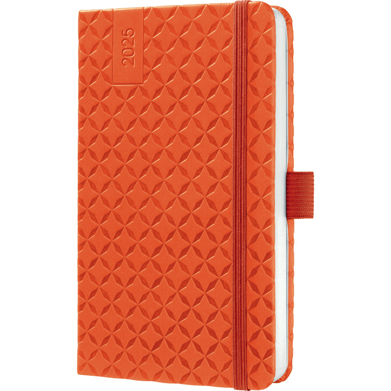 Sigel Wochenplaner Jolie® Hardcover, 2025, ca. DIN A6 - orange