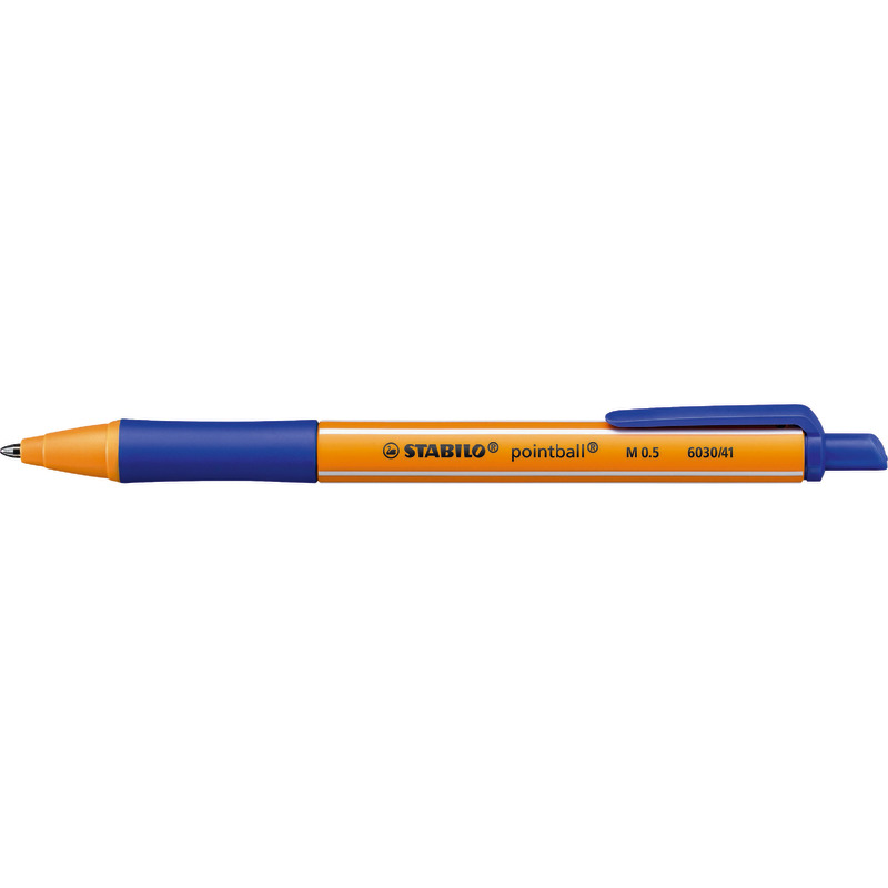STABILO Druckkugelschreiber pointball 6030, Einzelfarben - blau