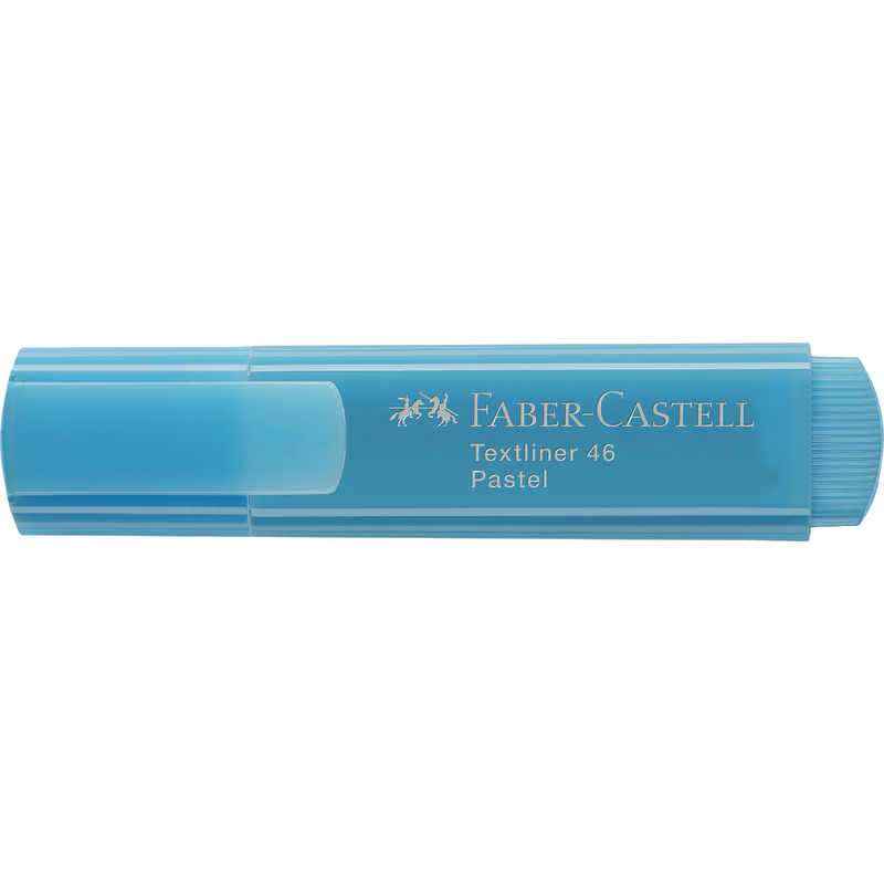 FABER-CASTELL Textmarker Textliner 46 Pastell - hellblau