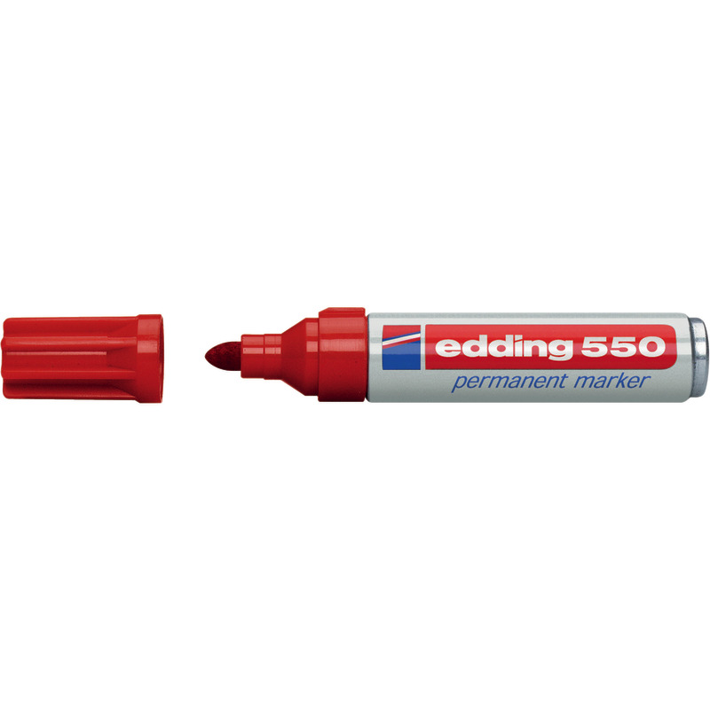 edding Permanentmarker 550 - rot