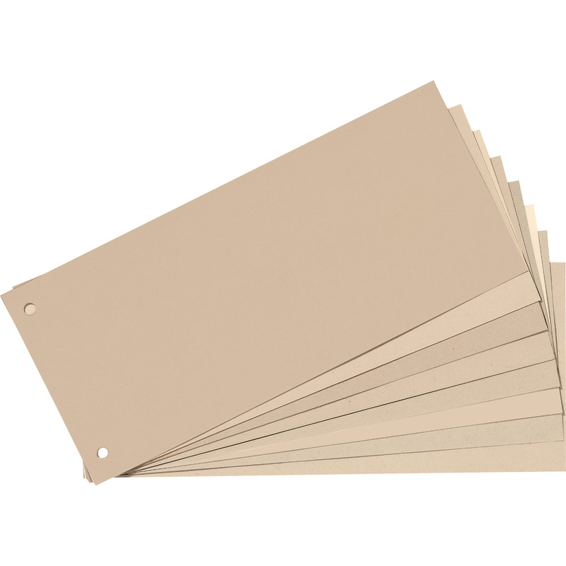 SoldanPlus Trennstreifen, RC-Karton 190g/m², Packung: 100 Stück - chamois