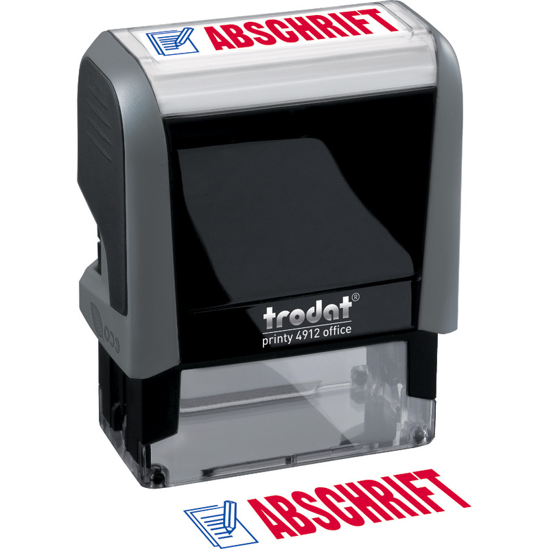 Trodat Textstempel Printy Office Abschrift