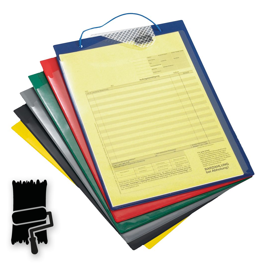 Auftragstasche PLUS mit Schlüsselfach, A4, schwarz Auftragstasche PLUS mit Schlüsselfach, A4, schwarz