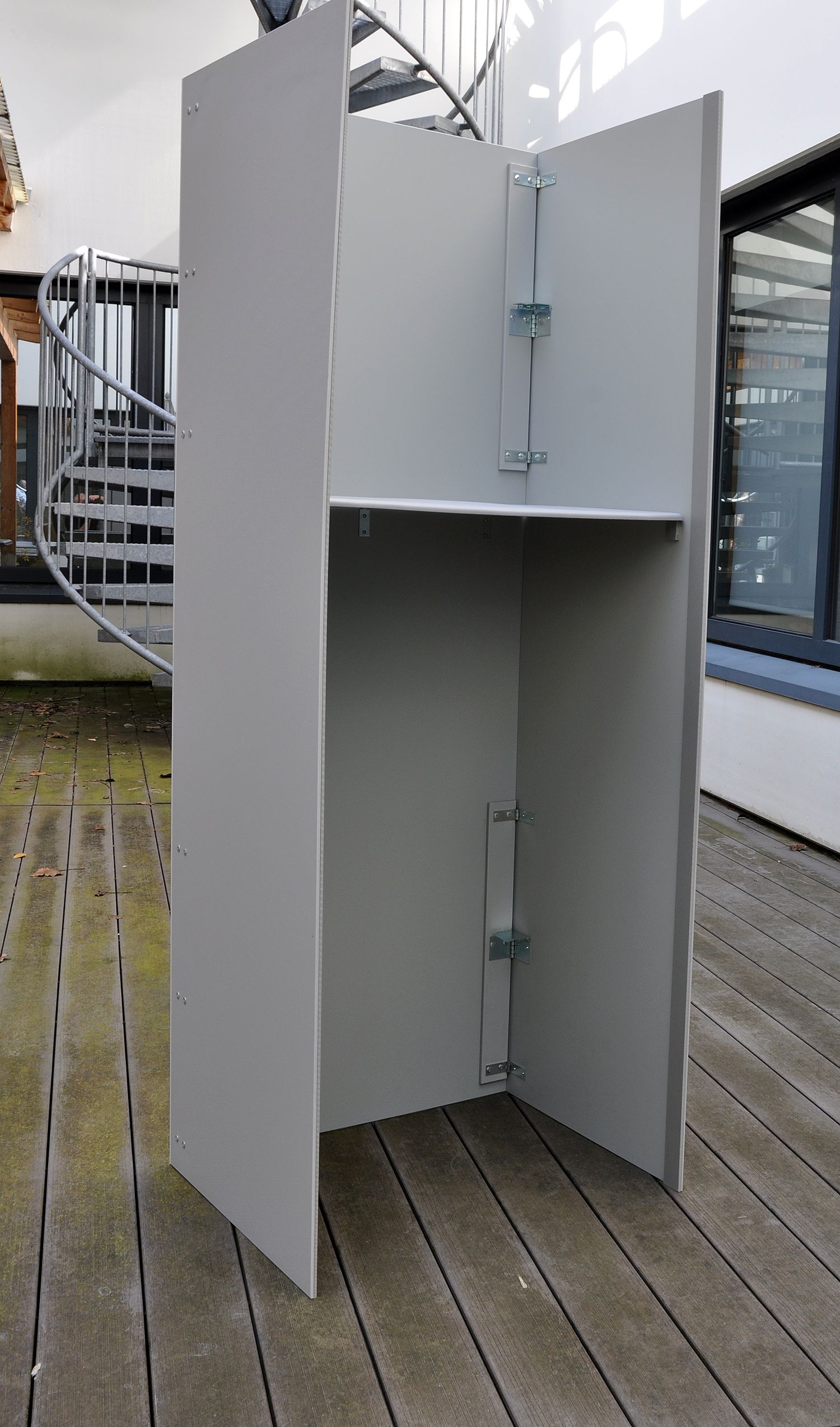 Stand-Wahlkabine 175 cm hoch