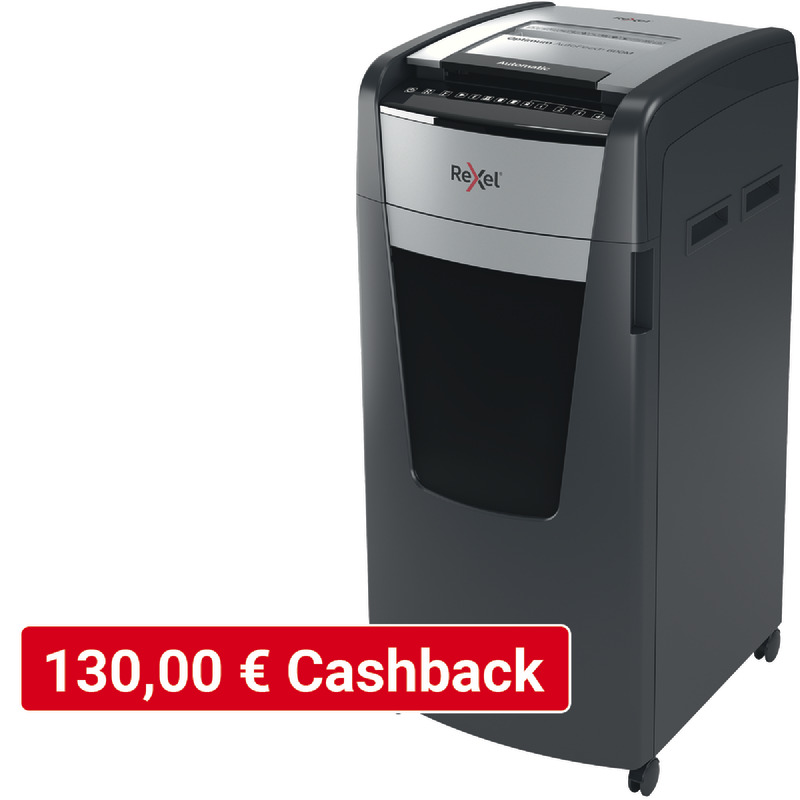 Rexel Aktenvernichter Optimum AutoFeed+ 600M, Sichherheitsstufe P-5