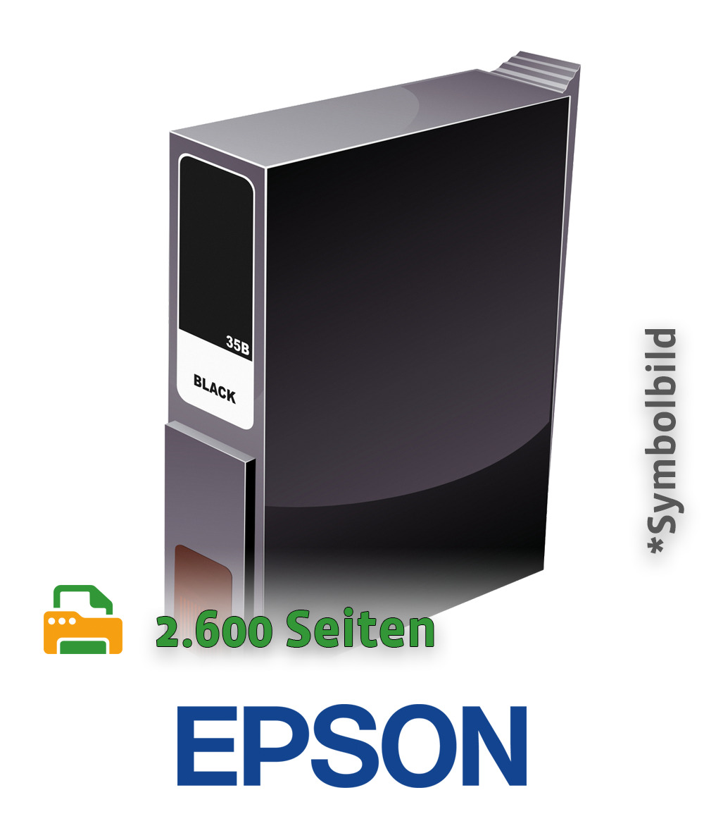 Tintenpatrone EPSON Singlepack Black 79XL DURABrite Ultra Ink Turm von Pisa, XL, 2600 Seiten, schwarz, (C13T79014010)