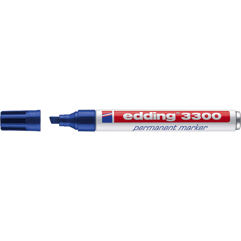 edding Permanentmarker 3300, Einzelfarben - blau