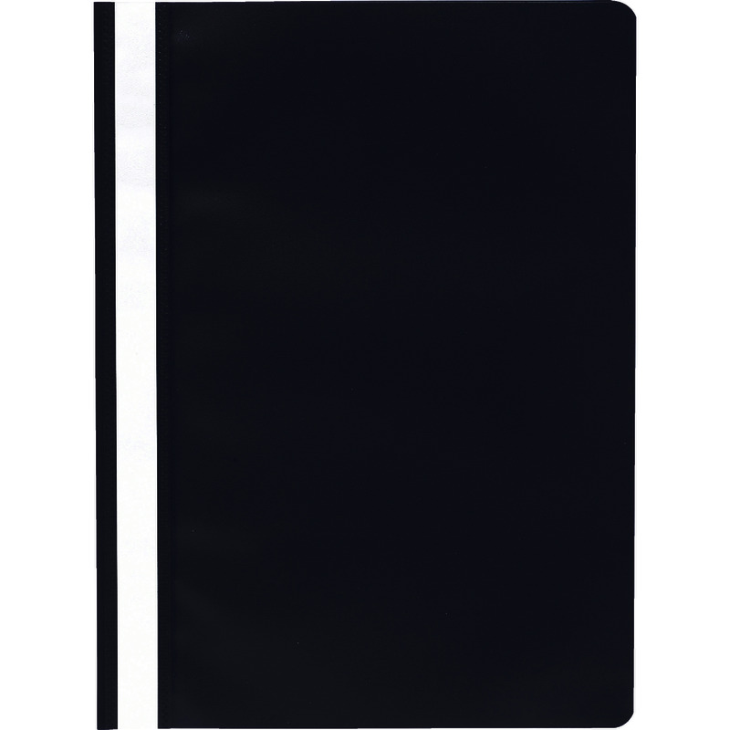 EXACOMPTA Sichthefter DIN A4 PP Vorderdeckel transparent - schwarz