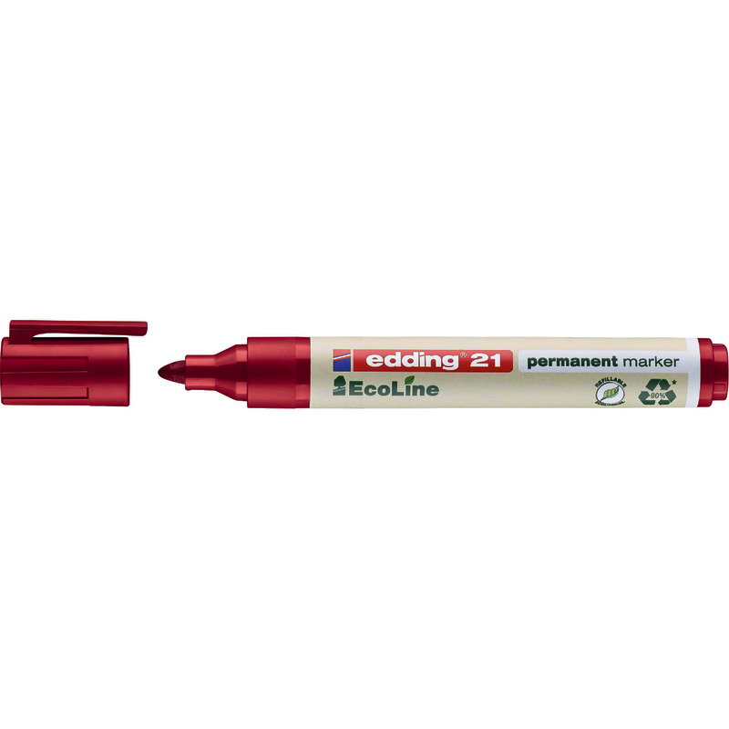 edding Permanentmarker EcoLine 21 - rot