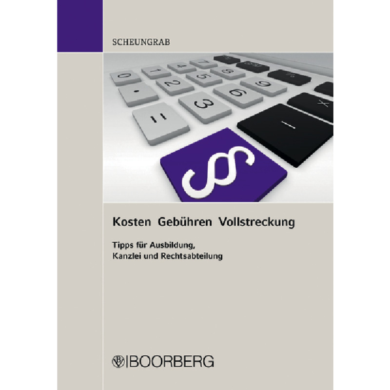 Kosten Gebühren Vollstreckung