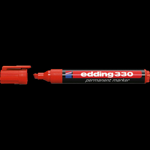 edding Permanentmarker 330 - rot