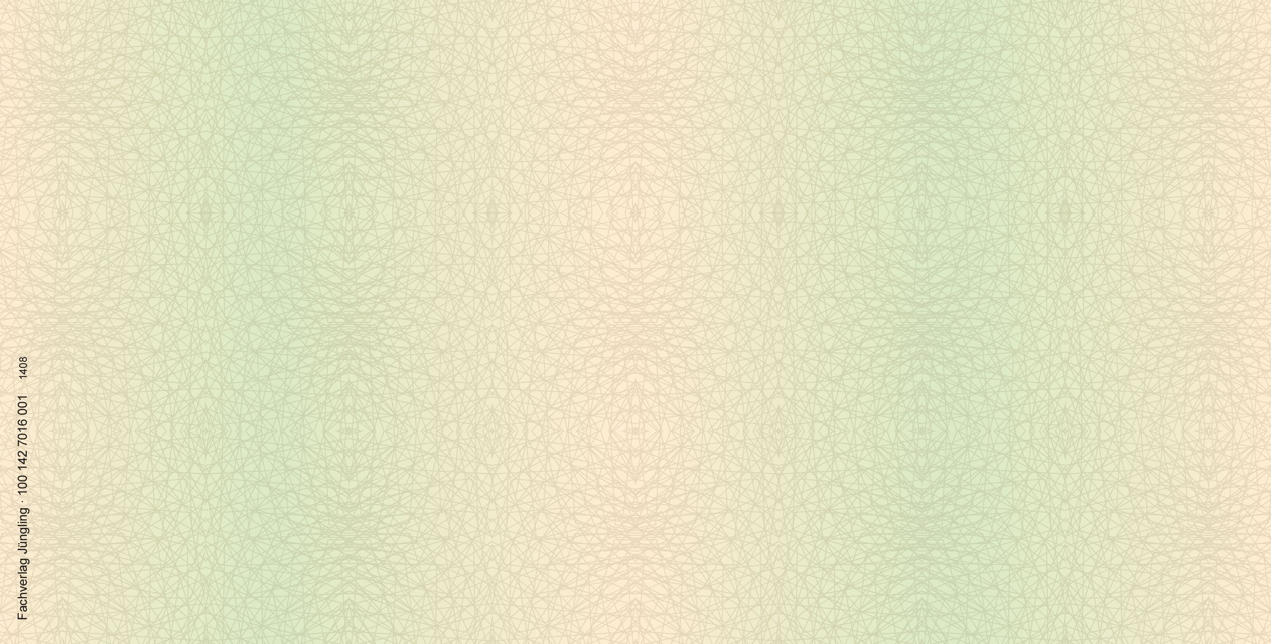 Beiblatt ZB I, Neobond grün, ohne Aufdruck Beiblatt ZB I, Neobond grün, ohne Aufdruck