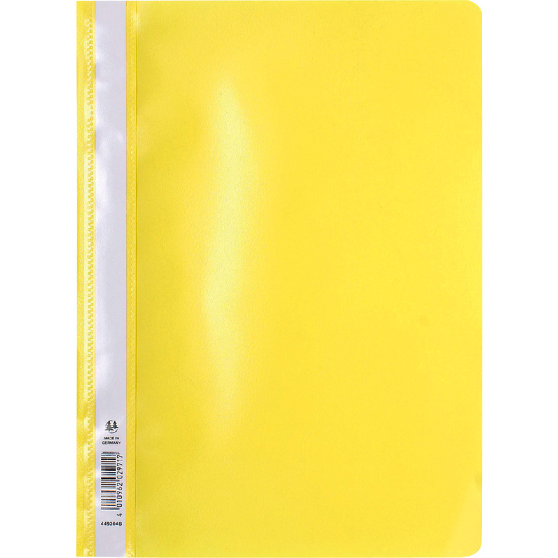 EXACOMPTA Sichthefter DIN A4 PP Vorderdeckel transparent - gelb