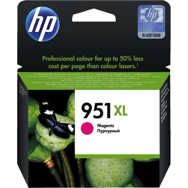 hp Tintenpatrone CN047AE (Nr. 951XL), magenta