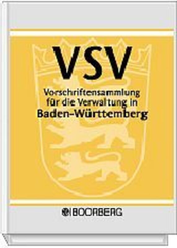 Vorschriftensammlung für die Verwaltung in Baden-Württemberg – VSV - mit Fortsetzungsbezug