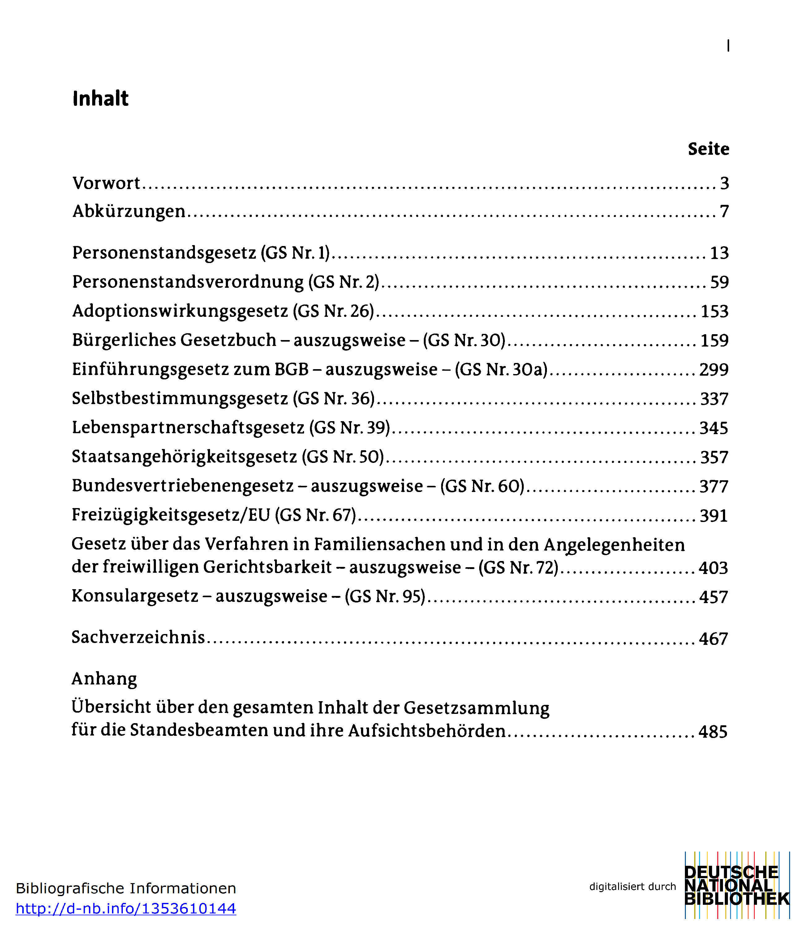 Personenstandsgesetz