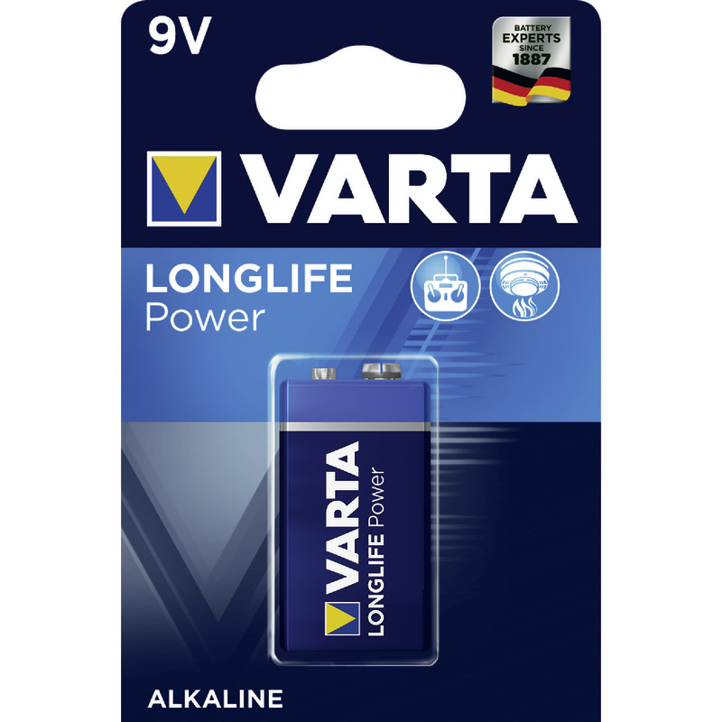 VARTA Batterien High Energy, E-Block 6LR61