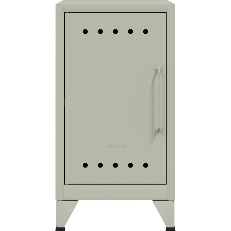 Bisley Fern Mini Ablageschrank, linksseitig öffnend - weiß
