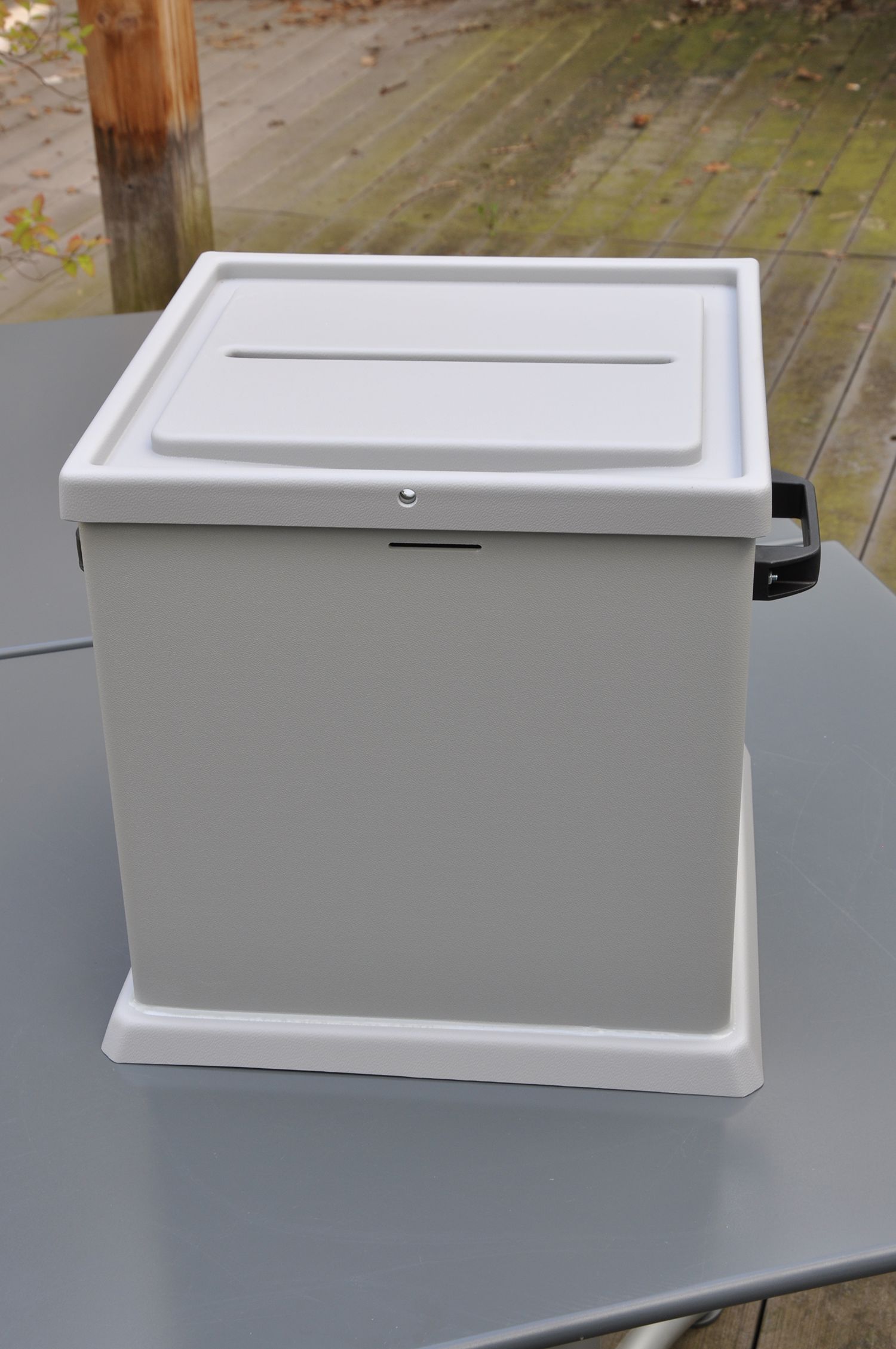 Standard-Wahlurne 35 cm hoch (mit Stülpdeckel)