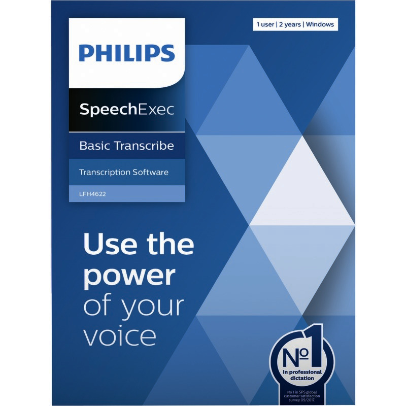 PHILIPS SpeechExec Transcribe LFH 4612 - download 2 Jahres Lizenz