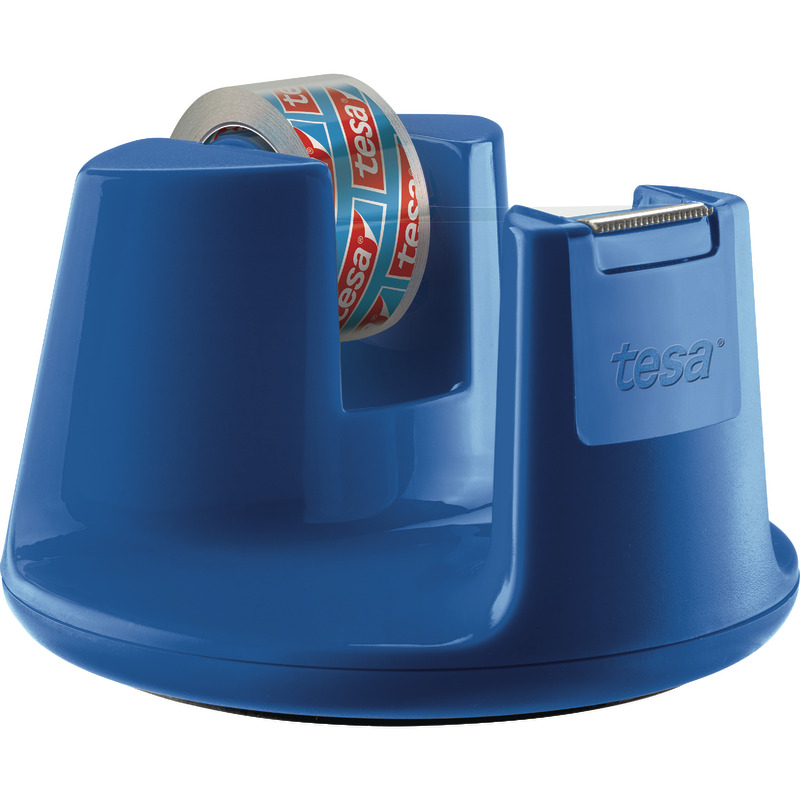 tesafilm® Tischabroller Compact Promo - blau