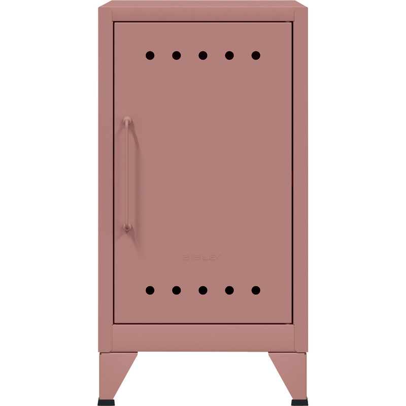 Bisley Fern Mini Ablageschrank, rechtsseitig öffnend - pink