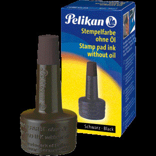 Pelikan Stempelfarbe - schwarz