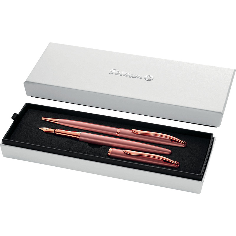 Pelikan Füller und Kugelschreiber Set Jazz® Noble Elegance - rosé gold